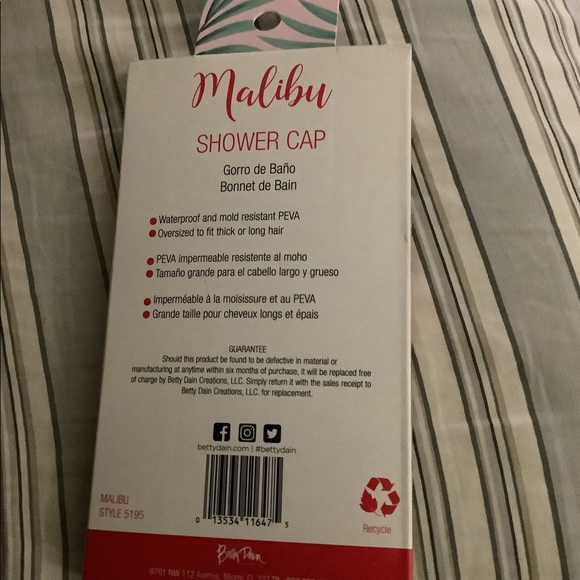 The hipster malibu shower cap - Picture 2 of 2